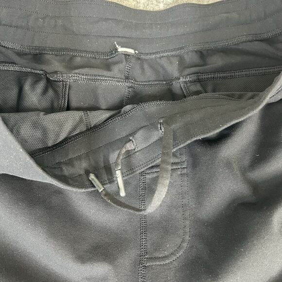 Lululemon Sweatpants Mens 2XL Kung Fu Black Stretch Fitness Performance - Picture 5 of 12